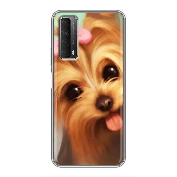 Чехол с рисунком «Йоршенский терьер» для Huawei P Smart 2021 Чехол с рисунком «Йоршенский терьер» для Huawei P Smart 2021