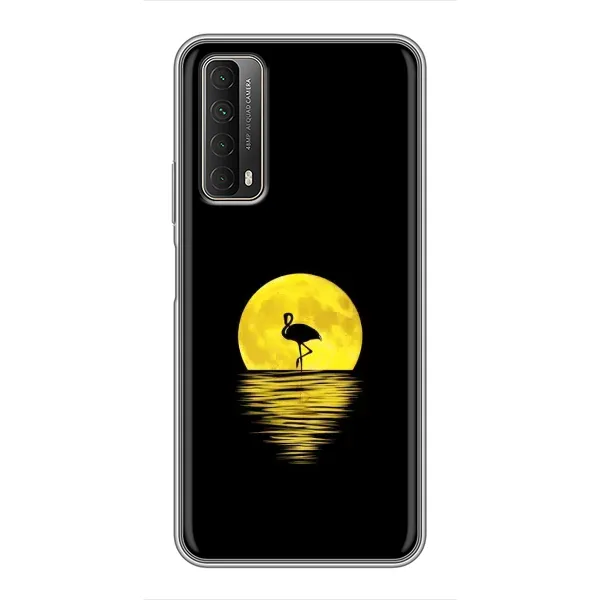 Чехол с рисунком «Желтый Закат» для Huawei P Smart 2021