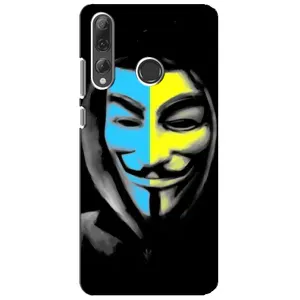 Чехол с Украинской символикой на Хуавей П Смарт Плюс 2019 (Анонимус патриот)