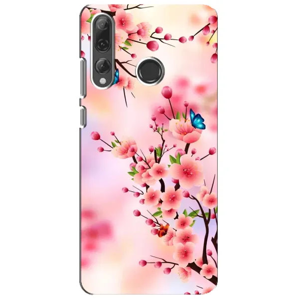 Чехол с рисунком «Бабочки на сакуре» для Huawei P Smart Plus 2019 Чехол с рисунком «Бабочки на сакуре» для Huawei P Smart Plus 2019