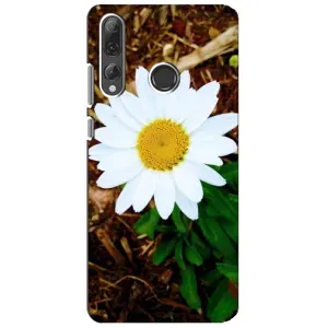 Чохол з ромашками на Huawei P Smart Plus 2019 (Біла ромашка)