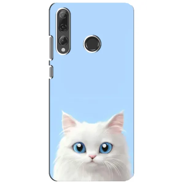 Чехол с рисунком «Белый кот» для Huawei P Smart Plus 2019 Чехол с рисунком «Белый кот» для Huawei P Smart Plus 2019