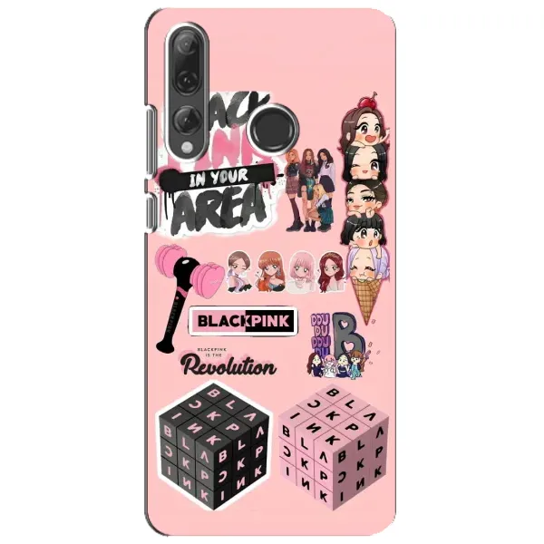 Чехол с рисунком «BLACK PINK коллаж» для Huawei P Smart Plus 2019