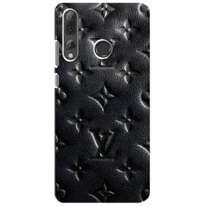 Текстурний Чохол Louis Vuitton для Хуавей П Смарт Плюс 2019 (Чорний ЛВ)