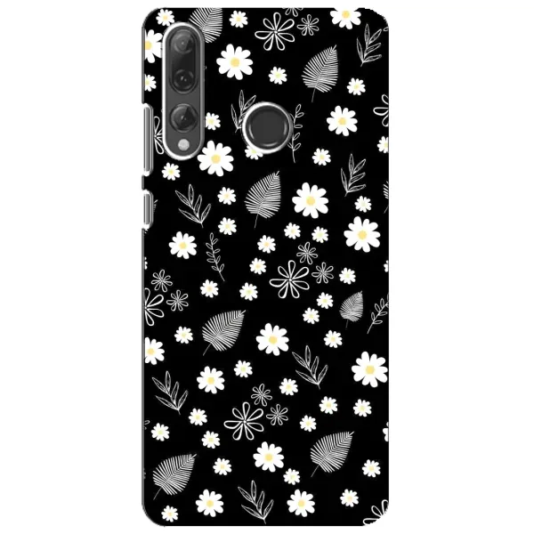 Чехол с рисунком «цветение на чорном» для Huawei P Smart Plus 2019 Чехол с рисунком «цветение на чорном» для Huawei P Smart Plus 2019