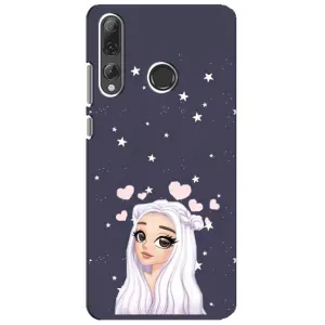 Чохол Стильні дівчата на Huawei P Smart Plus 2019 (Дівчина та серця)