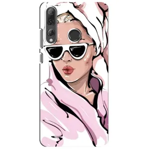 Чохол з картинкою Модні Дівчата Huawei P Smart Plus 2019 (Дівчина в халаті)