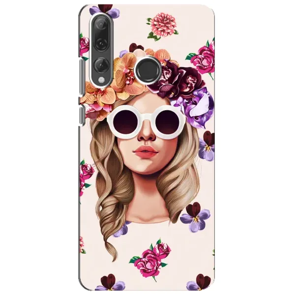 Чехол с рисунком «Девушка в очках» для Huawei P Smart Plus 2019 Чехол с рисунком «Девушка в очках» для Huawei P Smart Plus 2019