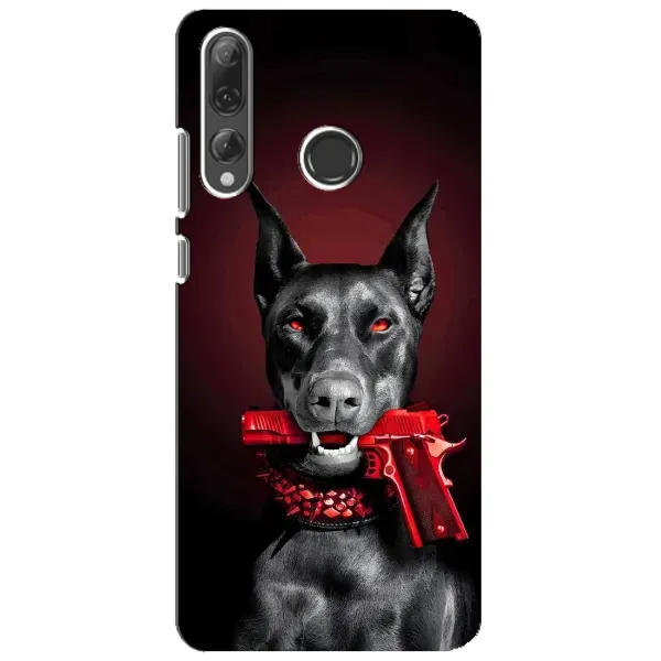 Чехол с рисунком «Доберман злой» для Huawei P Smart Plus 2019 Чехол с рисунком «Доберман злой» для Huawei P Smart Plus 2019
