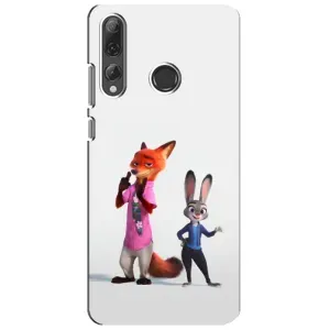 Силиконовый чехол с принтом Зоотрополіс для Huawei P Smart Plus 2019 (Джуди и Ник)