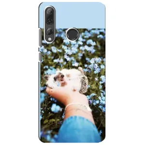 Чохли з зображенням різних тварин на Huawei P Smart Plus 2019 (Їжачок в руці)