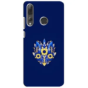 Чехол с картинкой (Патриотический ГЕРБ) на Huawei P Smart Plus 2019 (герб)