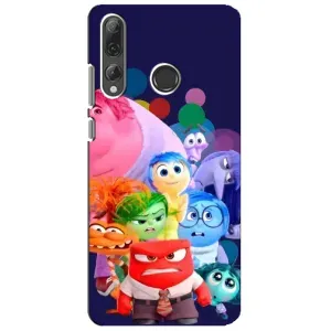 Чехол Головоломка для Huawei P Smart Plus 2019 - (AlphaPrint) (Герои головоломки)