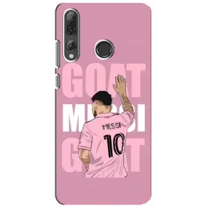 Чехлы Лео Месси в Майами на Huawei P Smart Plus 2019 (GOAT MESSI)