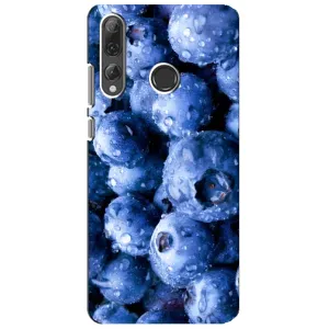 Чехол с изображением вкусной еды для Huawei P Smart Plus 2019 (Голубика)