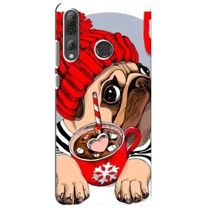 Бампер для Huawei P Smart Plus 2019 з картинкою "Песики" (Сумний собака)