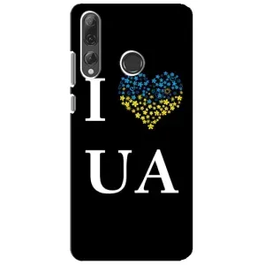 Силиконовый Чехол на Huawei P Smart Plus 2019 (Я-Украина) (I Love UA)