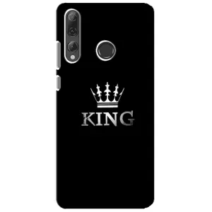 Чохол (Корона на чорному фоні) для Хуавей П Смарт Плюс 2019 (KING)