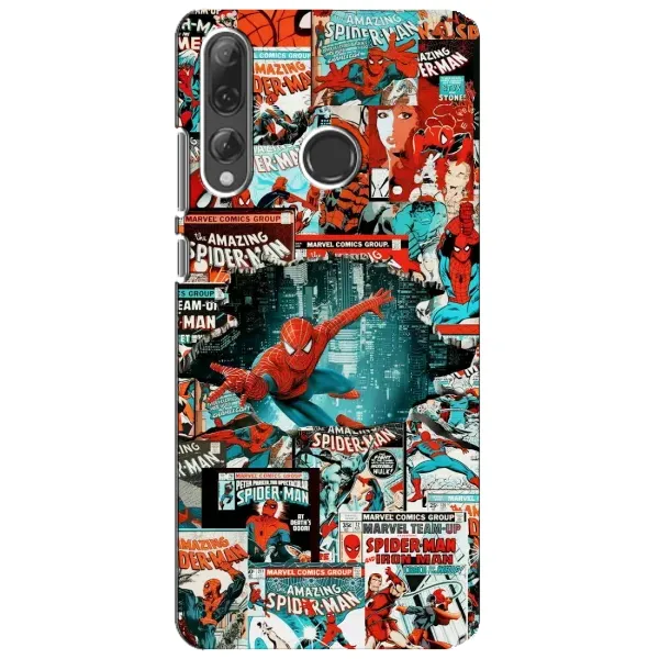Чехол с рисунком «Комиксы Человек Паук» для Huawei P Smart Plus 2019 Чехол с рисунком «Комиксы Человек Паук» для Huawei P Smart Plus 2019