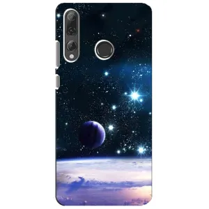 Чехол (ТПУ) с планетами на Huawei P Smart Plus 2019 (Космический вид)