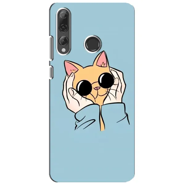 Чехол с рисунком «КОТИК в очках» для Huawei P Smart Plus 2019 Чехол с рисунком «КОТИК в очках» для Huawei P Smart Plus 2019