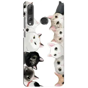 Силіконовий чохол з котиком для Huawei P Smart Plus 2019 (Коти)