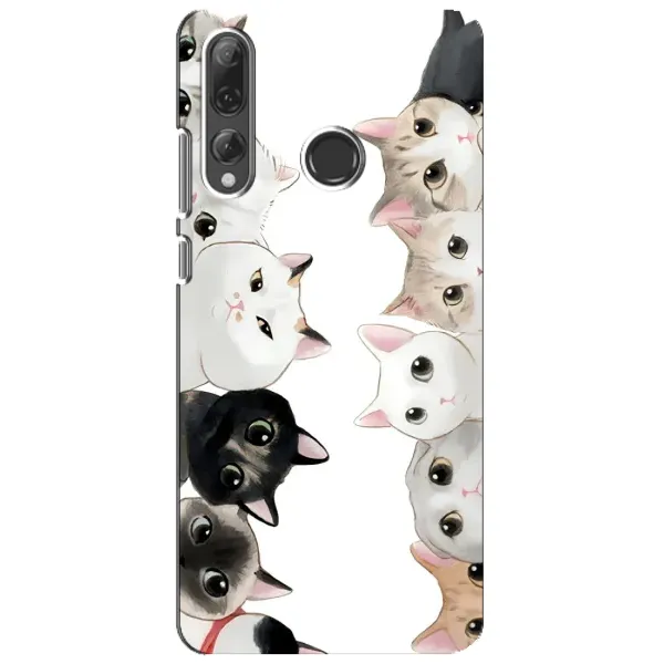 Чехол с рисунком «Коты» для Huawei P Smart Plus 2019