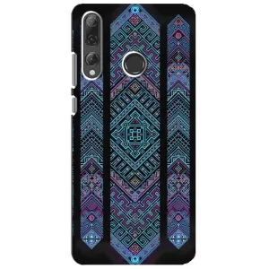 Силиконовый Чехол на Huawei P Smart Plus 2019 (Крутой орнамент)