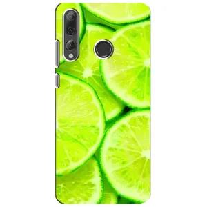 Чехол с изображением вкусной еды для Huawei P Smart Plus 2019 (Лайм)