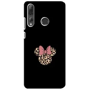 Чехол с леопардовым принтом на Huawei P Smart Plus 2019 (Леопардовая Минни)