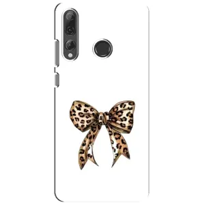 Чехол банты для Huawei P Smart Plus 2019 (Леопардовый принт)
