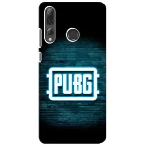 Чехол (TPU) с картинкой "Лого Пабг" на Хуавей П Смарт Плюс 2019 (Лого PUBG)
