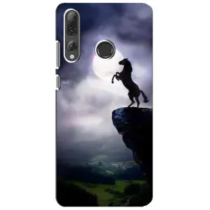 Чохли з зображенням різних тварин на Huawei P Smart Plus 2019 (Кінь)