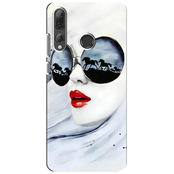 Чехол с рисунком «Любительница коней» для Huawei P Smart Plus 2019 Чехол с рисунком «Любительница коней» для Huawei P Smart Plus 2019