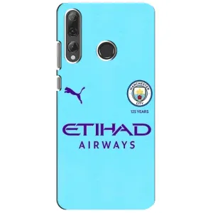 Силіконові Чохли з принтом Футбол на Huawei P Smart Plus 2019 (Man City)