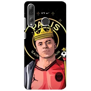Чехол (TPU) с Футболистом на Huawei P Smart Plus 2019 (Mbappe King)