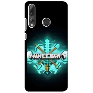 Чехол майнкрафт для Huawei P Smart Plus 2019 (MineCraft 2)
