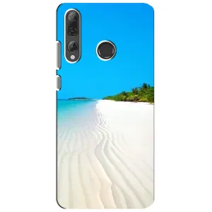 Летний Чехол на Huawei P Smart Plus 2019 (Море песок)