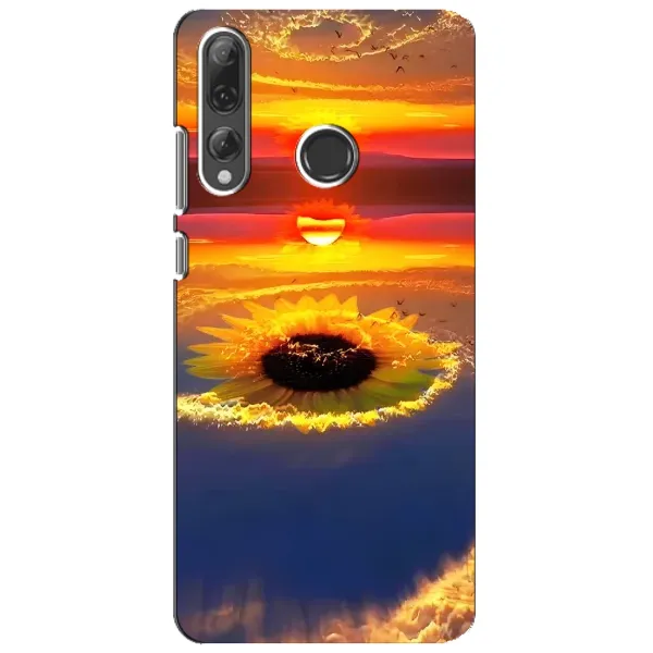Чехол с рисунком «Небо подсолнух» для Huawei P Smart Plus 2019 Чехол с рисунком «Небо подсолнух» для Huawei P Smart Plus 2019
