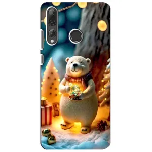 Чохли на Новий Рік Huawei P Smart Plus 2019 (Новорічний ведмедик)