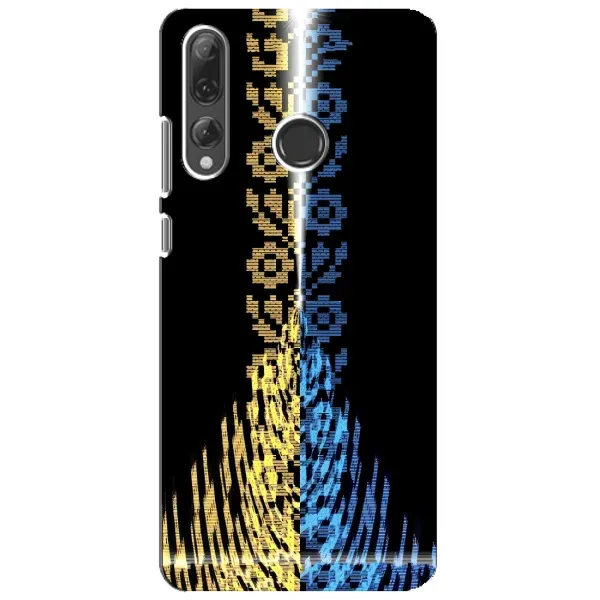 Чехол с рисунком «Патриотическая вышиванка» для Huawei P Smart Plus 2019 Чехол с рисунком «Патриотическая вышиванка» для Huawei P Smart Plus 2019