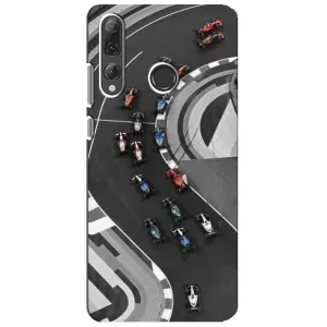 Чехол фильм Формула 1 для Huawei P Smart Plus 2019 (Гонки ф1)