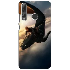 Чехол дракон Беззубик для Huawei P Smart Plus 2019 (Полет Беззубика)