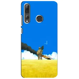 Чехлы на военную тематику для Huawei P Smart Plus 2019 (Попадание)