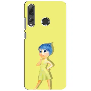 Чехол Головоломка для Huawei P Smart Plus 2019 - (AlphaPrint) (Радость)