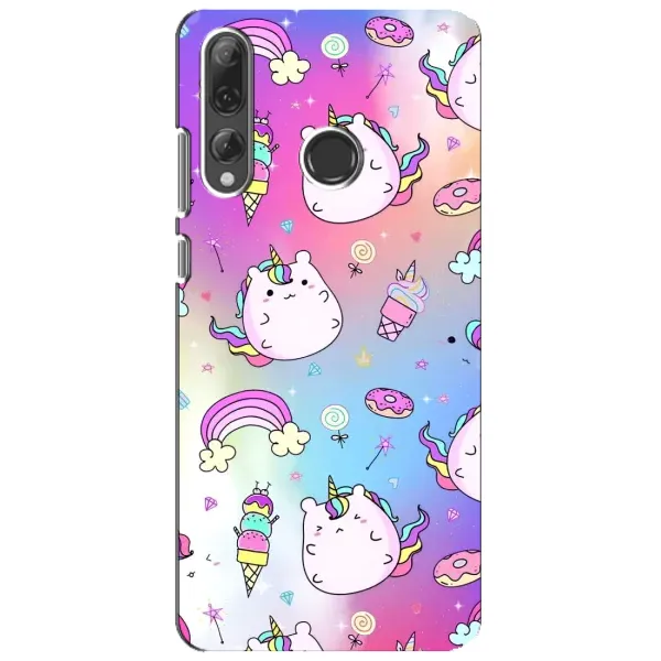Чехол с рисунком «Радуга и Единорог» для Huawei P Smart Plus 2019 Чехол с рисунком «Радуга и Единорог» для Huawei P Smart Plus 2019