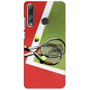 Чехлы с принтом Спортивная тематика для Huawei P Smart Plus 2019 (Ракетки теннис)