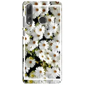 Чохол з ромашками на Huawei P Smart Plus 2019 (Рамка в ромашках)