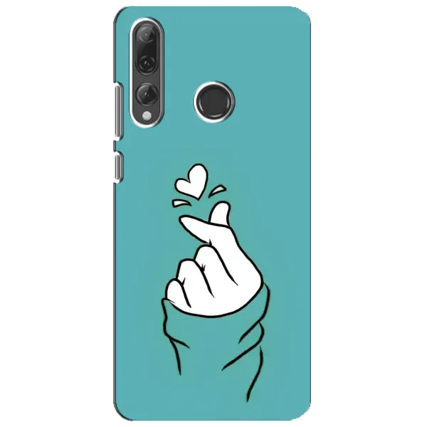 Чехол с рисунком «Сердечко на бирюзовом» для Huawei P Smart Plus 2019 Чехол с рисунком «Сердечко на бирюзовом» для Huawei P Smart Plus 2019