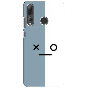 Чехол с рисунком «Серо-белый» для Huawei P Smart Plus 2019